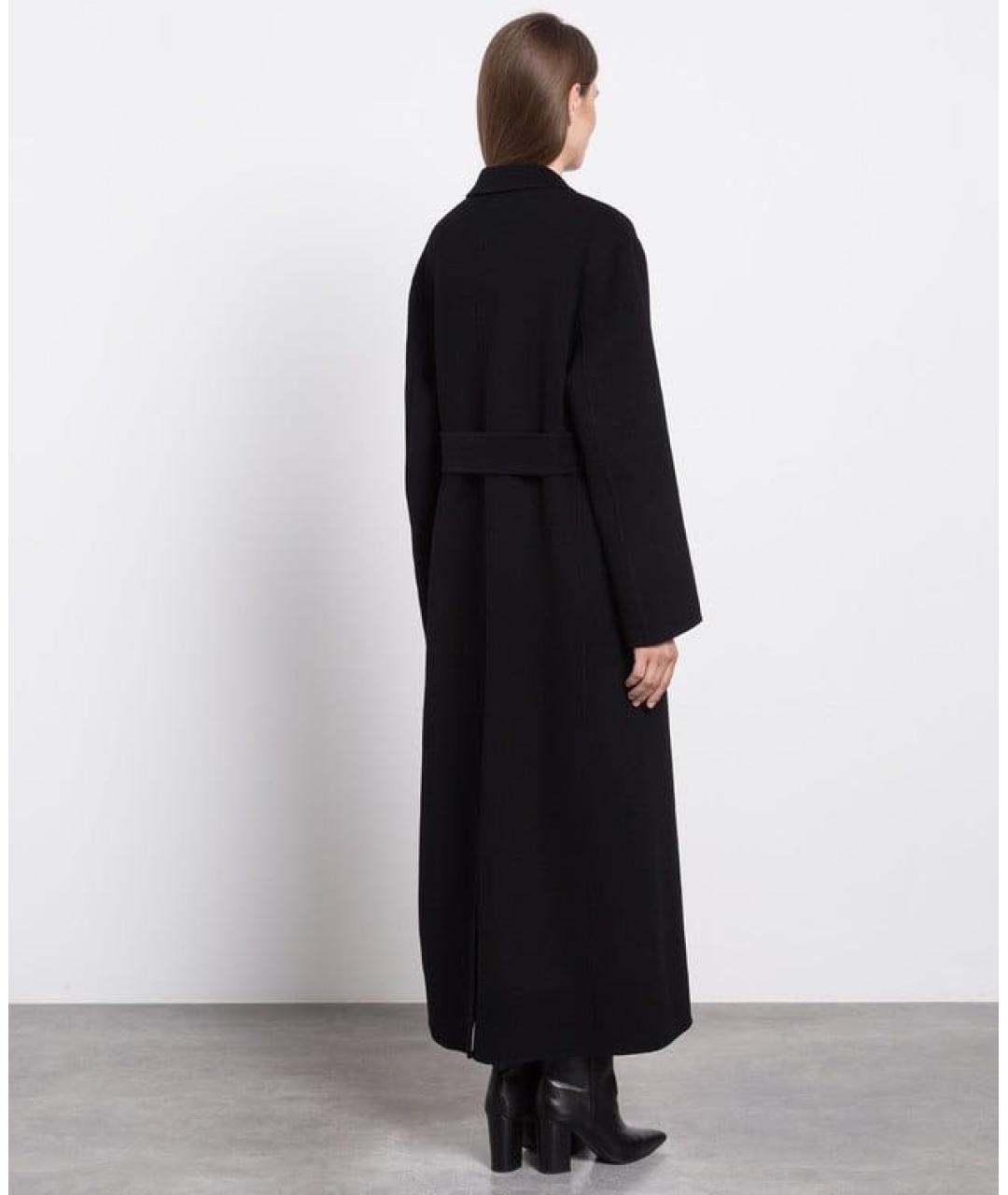 PHILOSOPHY DI LORENZO SERAFINI Черное пальто, фото 4