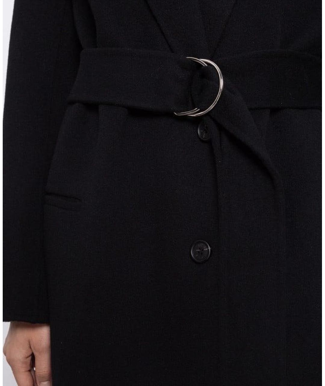 PHILOSOPHY DI LORENZO SERAFINI Черное пальто, фото 5