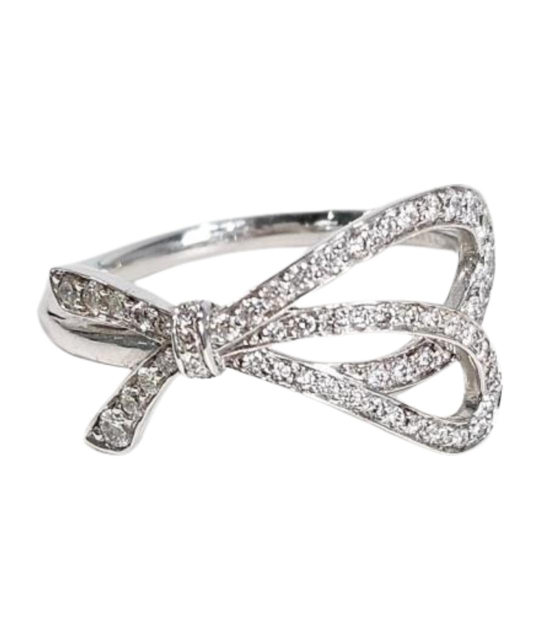 TIFFANY&CO Серебряное кольцо из белого золота, фото 1