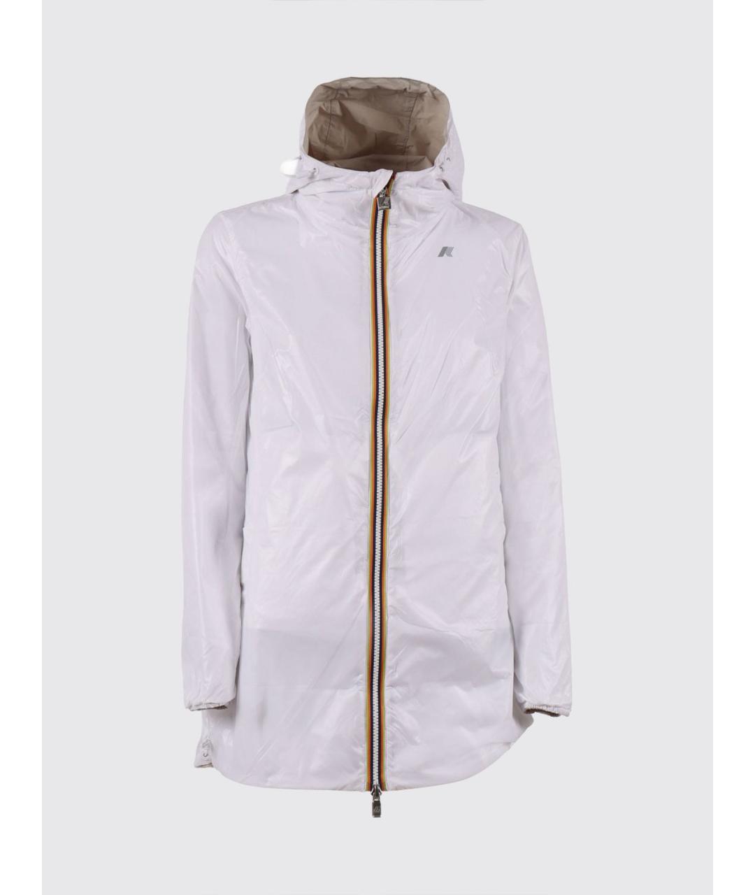 K-WAY Бежевая полиамидовая куртка, фото 4