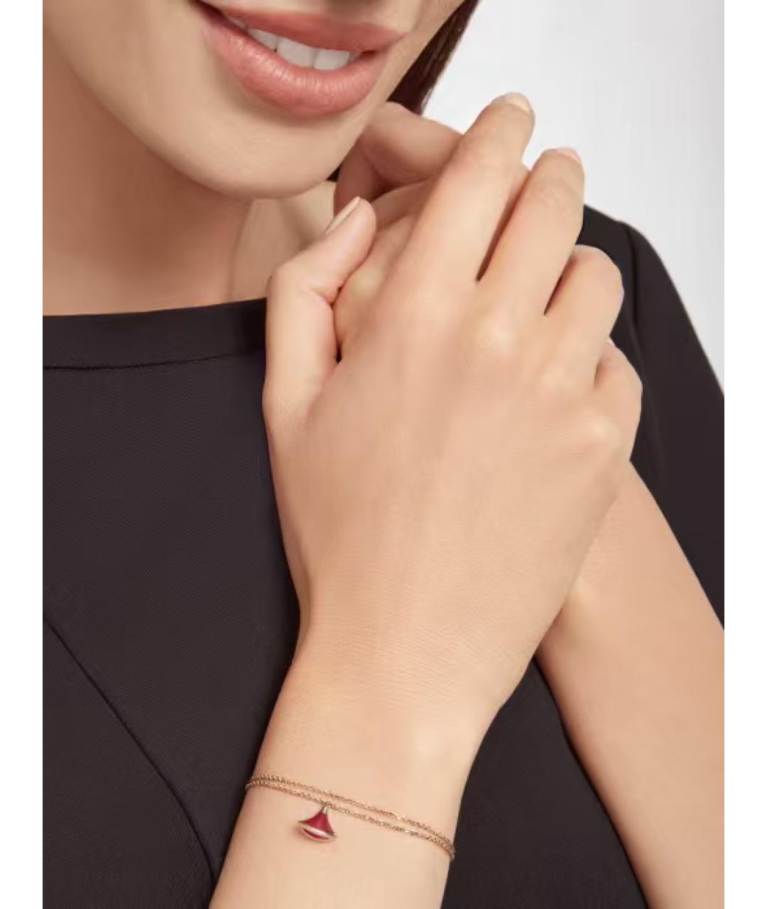 BVLGARI Золотой браслет из розового золота, фото 2
