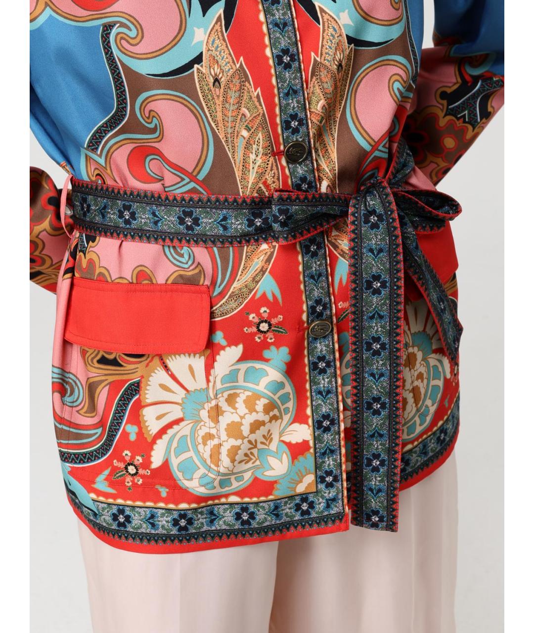 ETRO Мульти рубашка, фото 5
