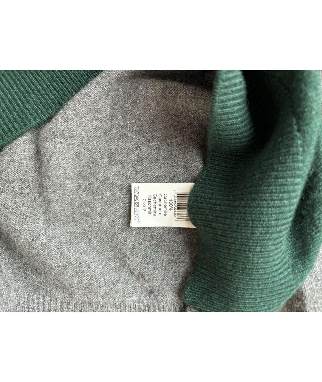KENZO Зеленый кашемировый джемпер / свитер, фото 7