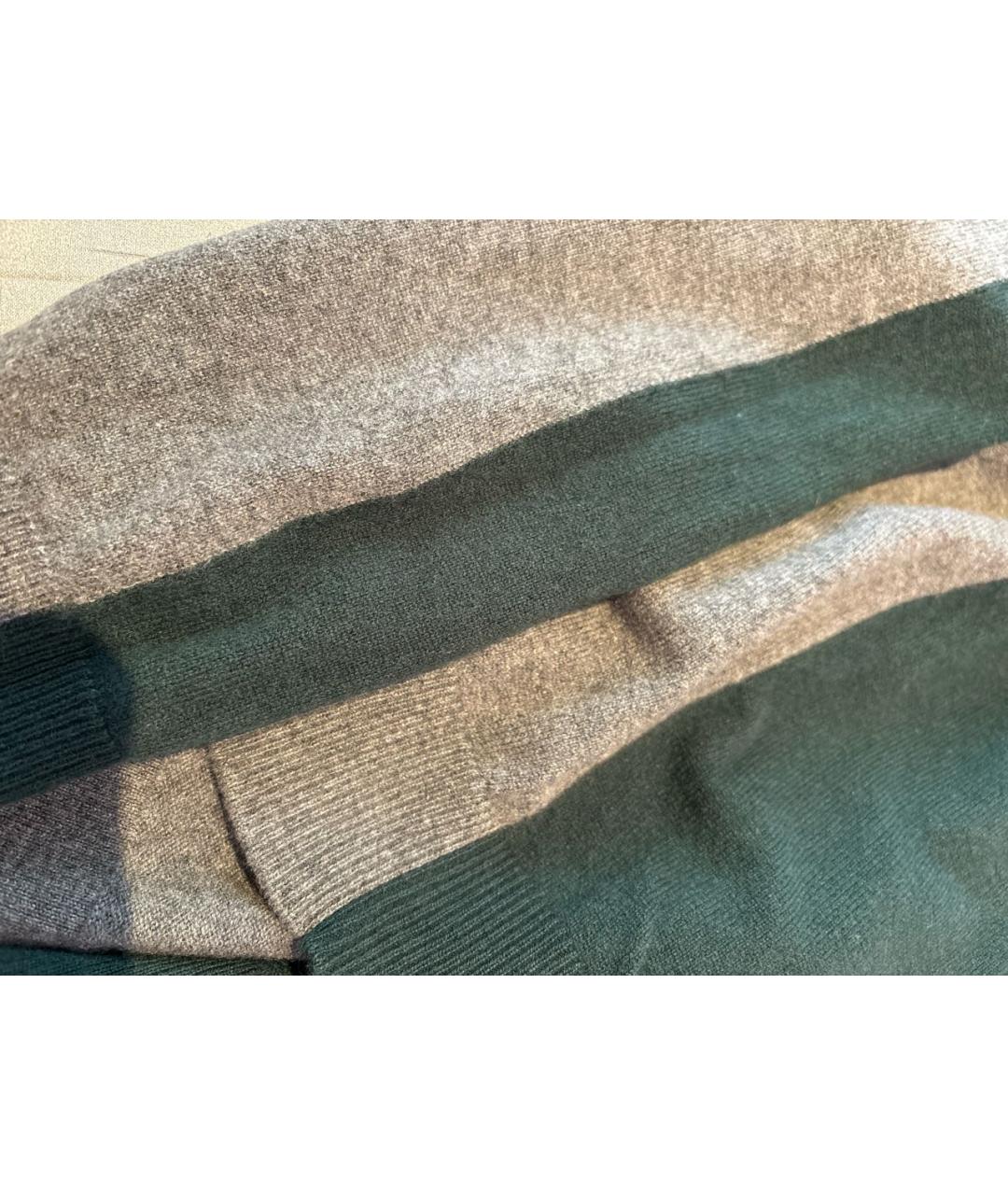 KENZO Зеленый кашемировый джемпер / свитер, фото 8