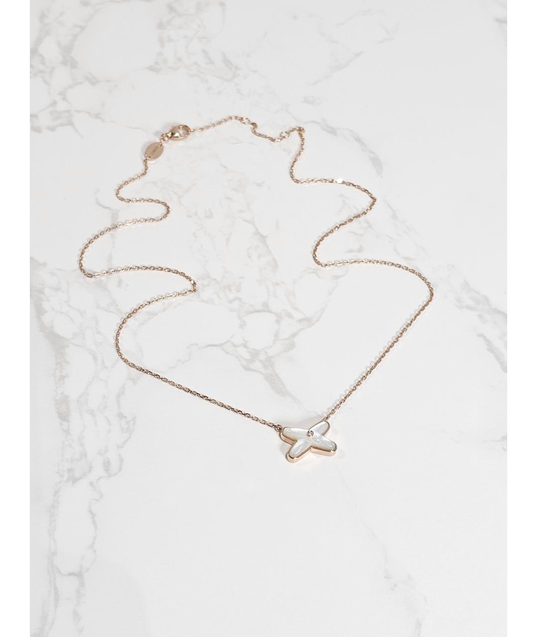 CHAUMET Золотое колье из розового золота, фото 4