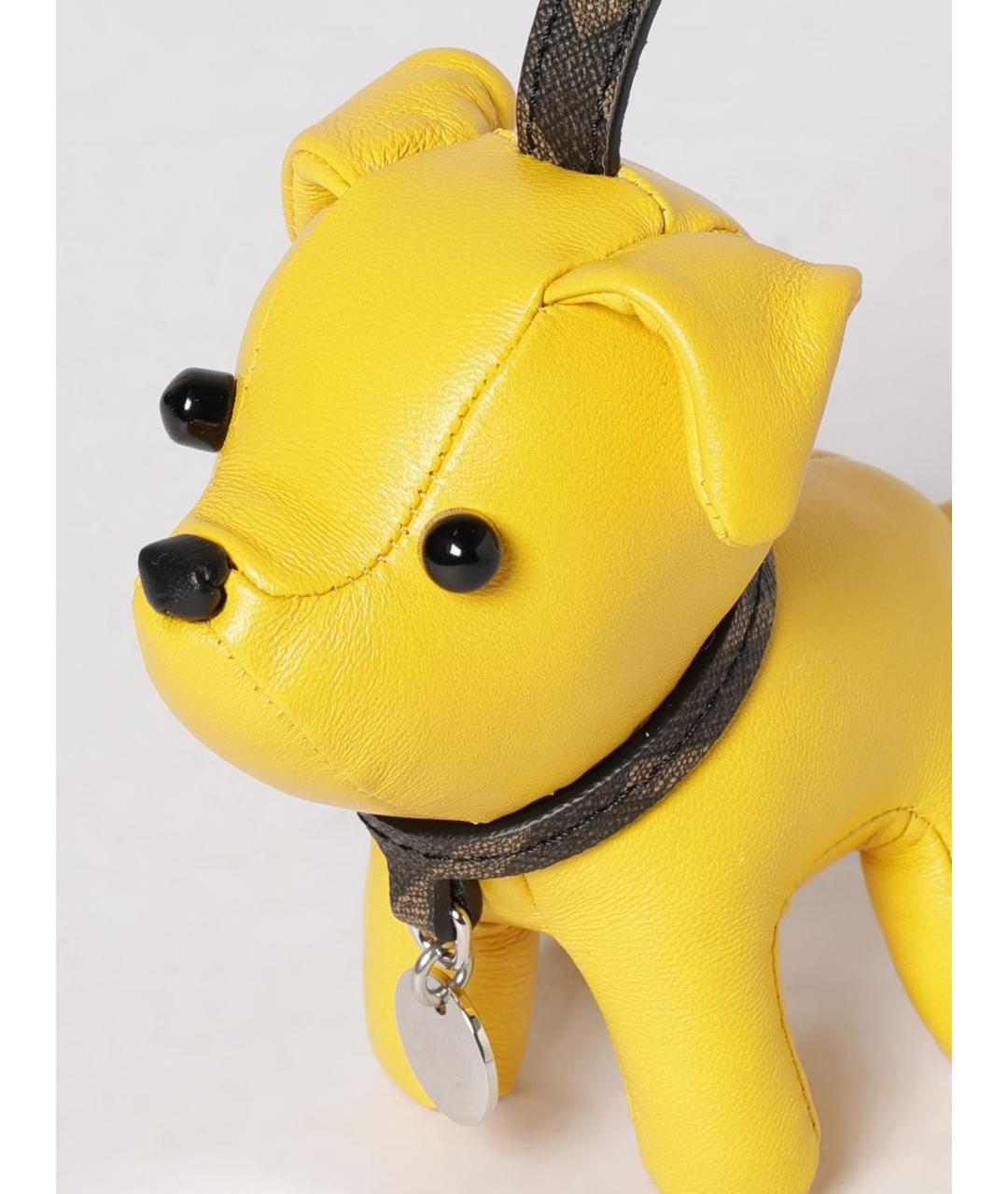 FENDI Желтый брелок, фото 2