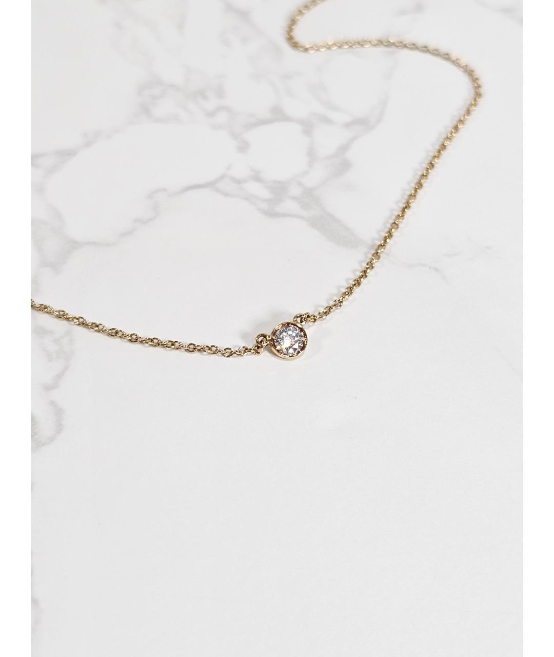 TIFFANY&CO Золотое колье из желтого золота, фото 2