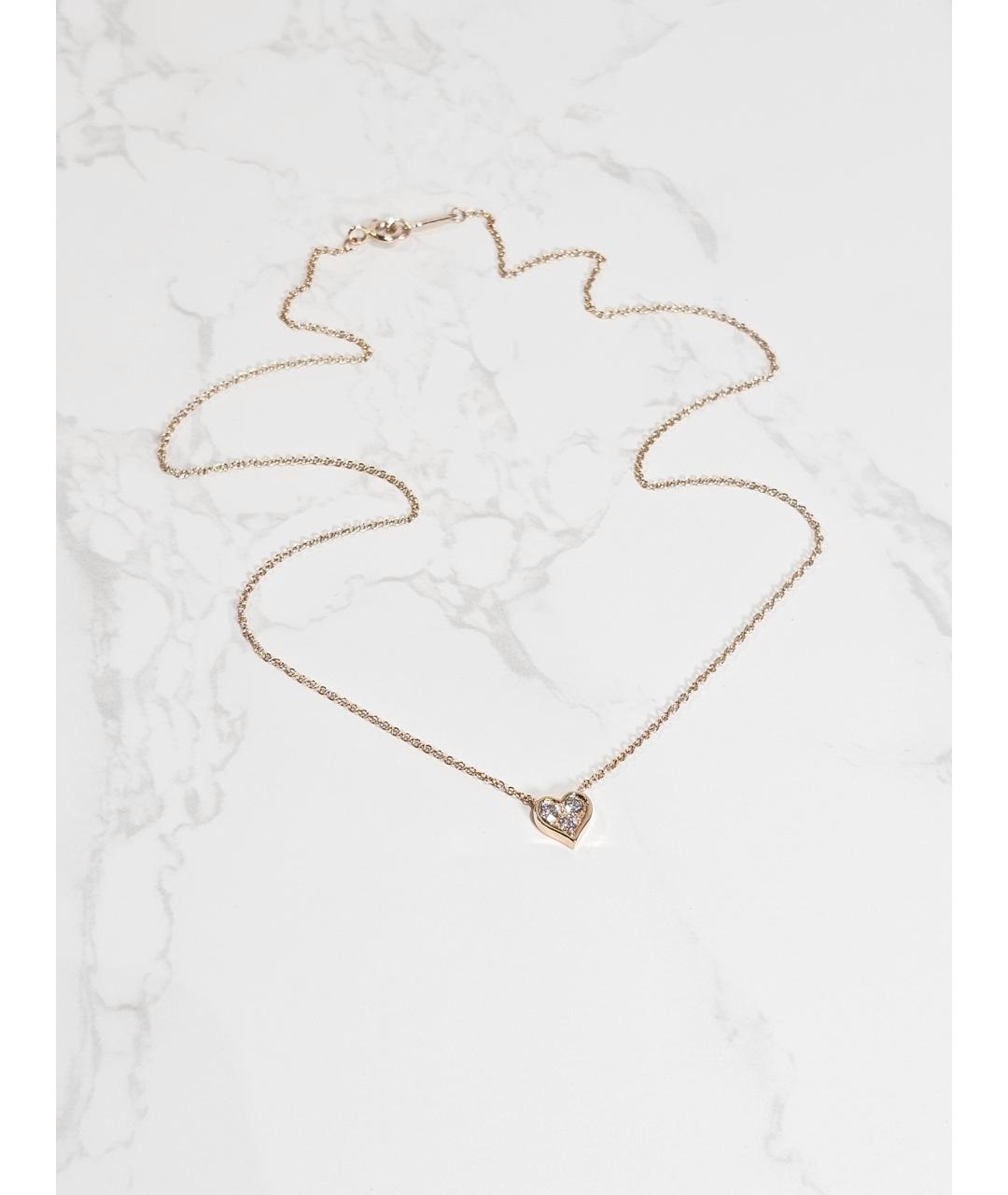 TIFFANY&CO Золотая подвеска из розового золота, фото 3