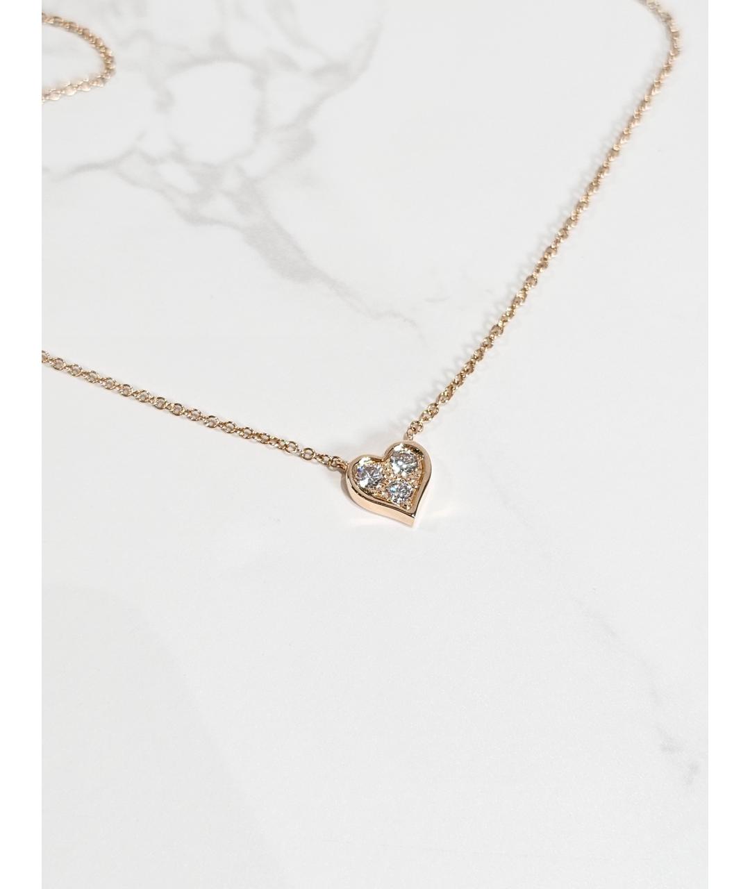 TIFFANY&CO Золотая подвеска из розового золота, фото 2