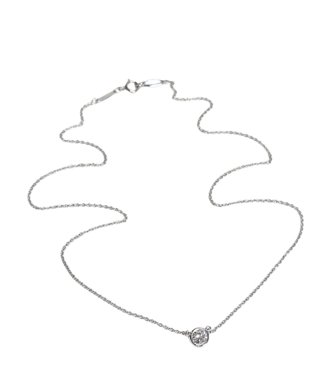 TIFFANY&CO Серебряная платиновая подвеска, фото 1