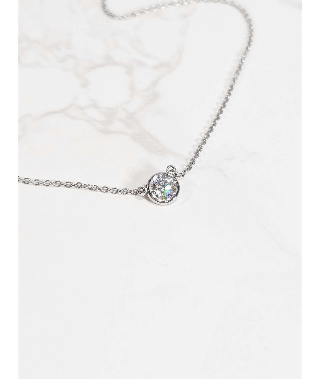 TIFFANY&CO Серебряная платиновая подвеска, фото 2