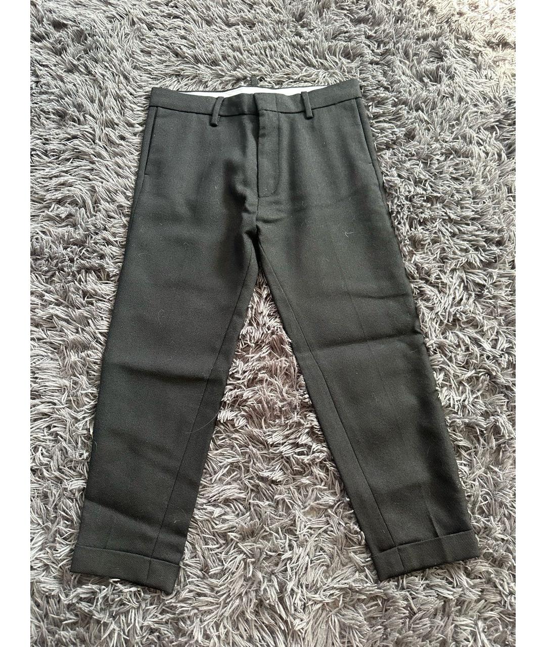 DSQUARED2 Черные прямые брюки, фото 5