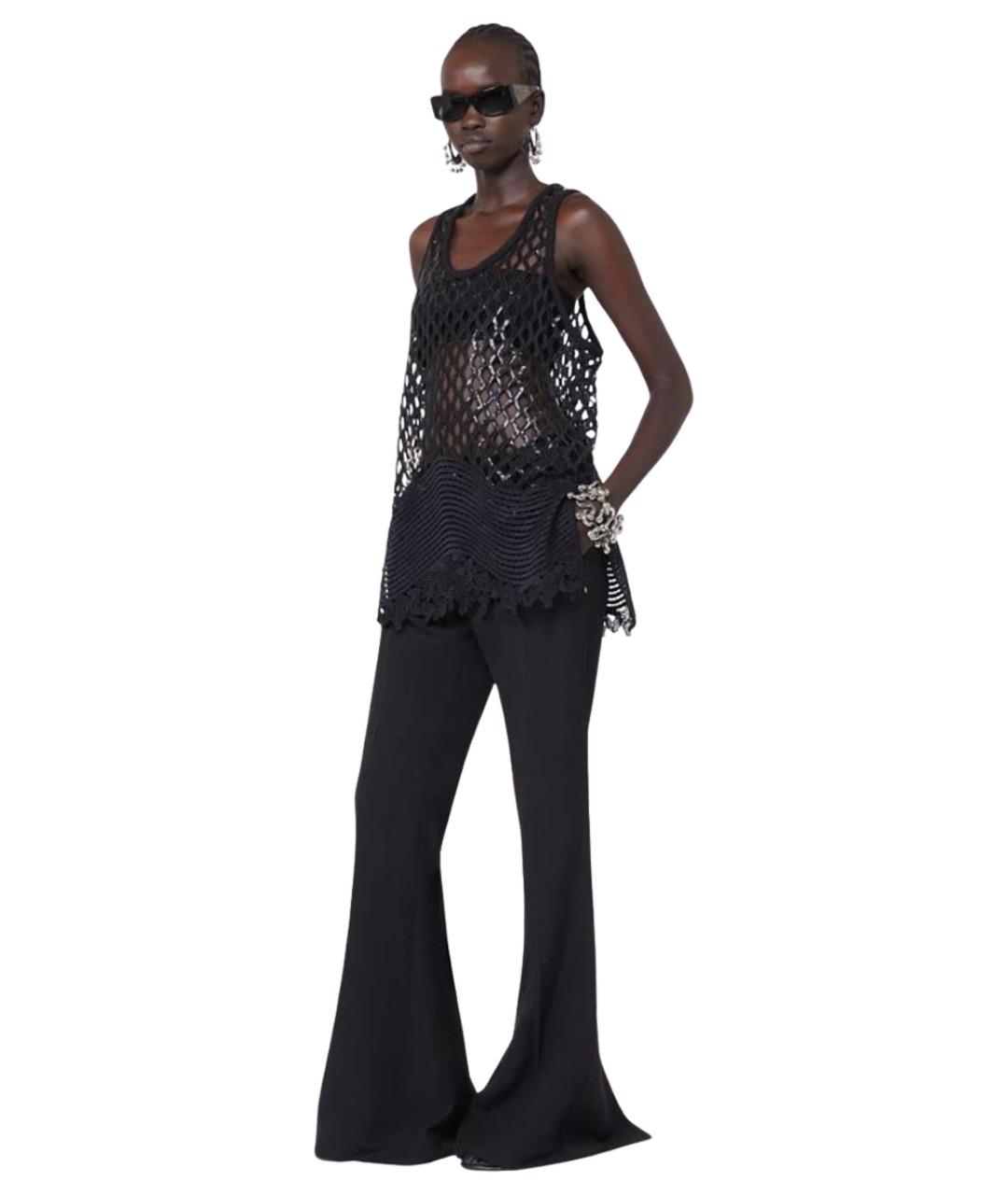 SPORTMAX Черная майка, фото 2