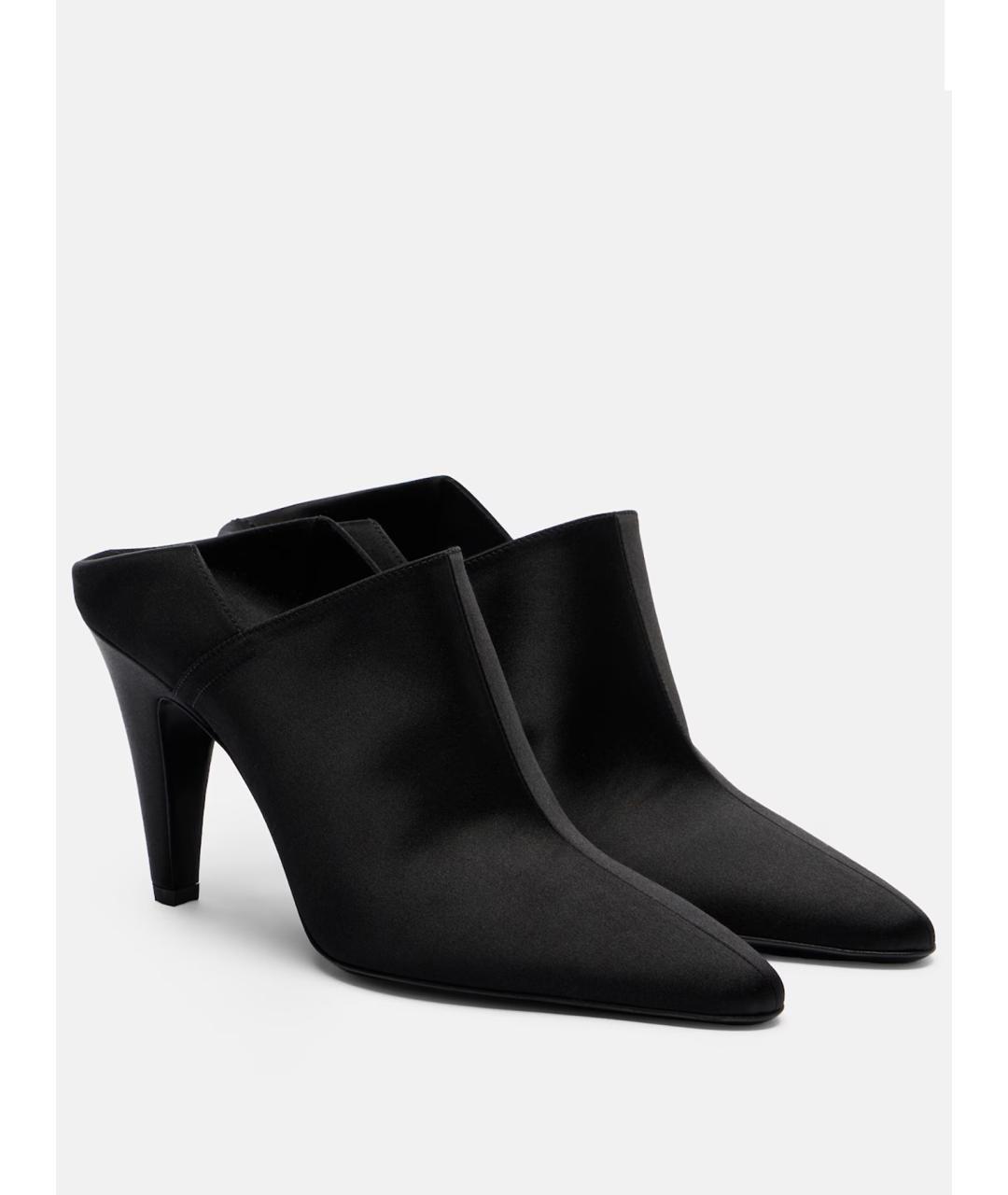 ALAIA Черные текстильные сабо, фото 2