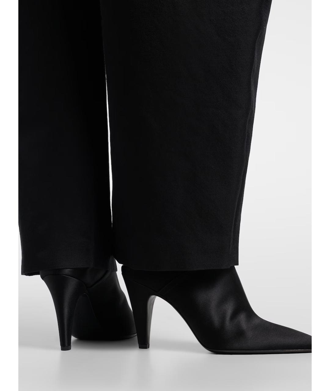 ALAIA Черные текстильные сабо, фото 3