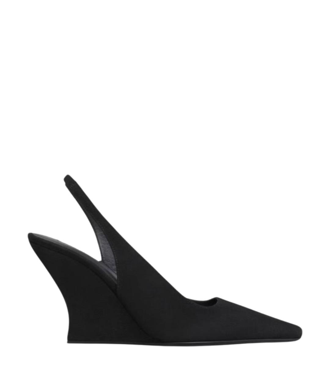 ALAIA Черные замшевые туфли, фото 1