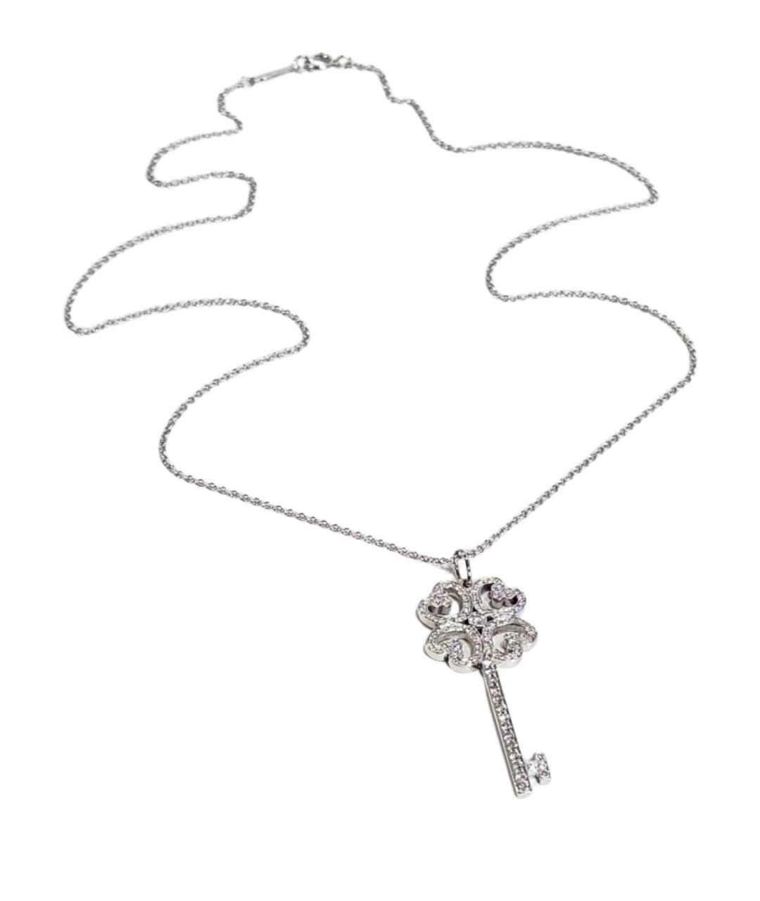 TIFFANY&CO Серебряная платиновая подвеска, фото 1