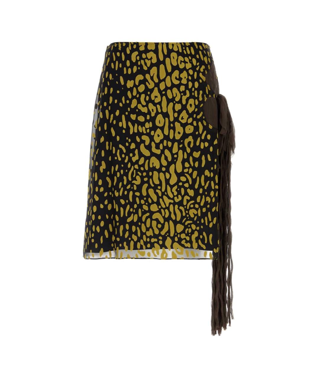 FERRAGAMO Шелковая юбка миди, фото 1