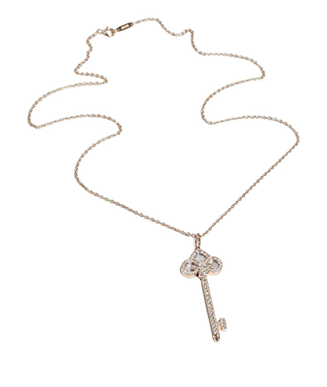 TIFFANY&CO Золотая подвеска из розового золота, фото 1