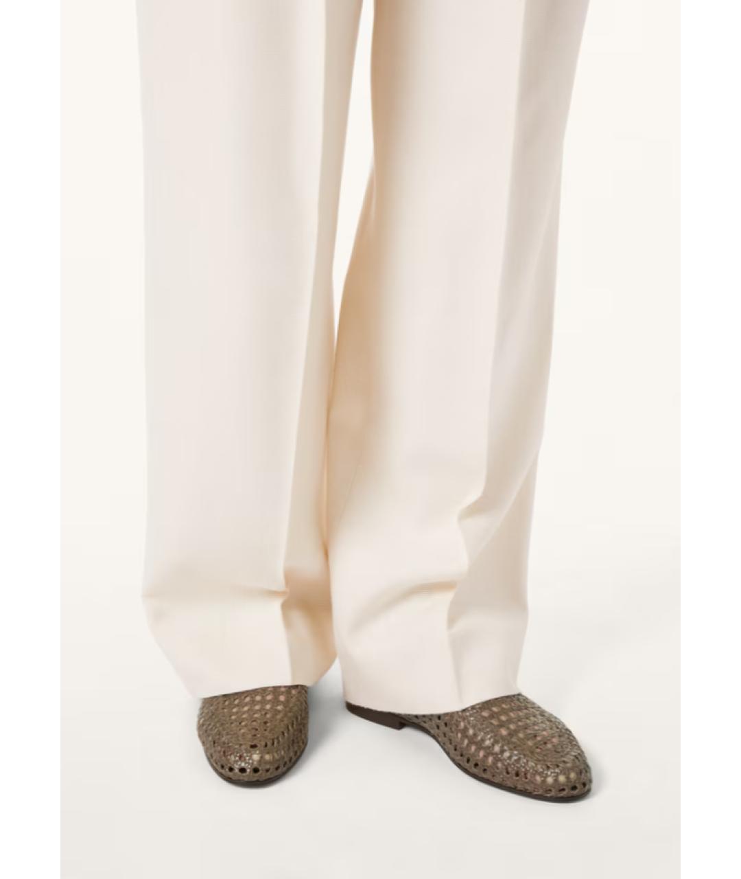 LORO PIANA Коричневые кожаные лоферы, фото 5