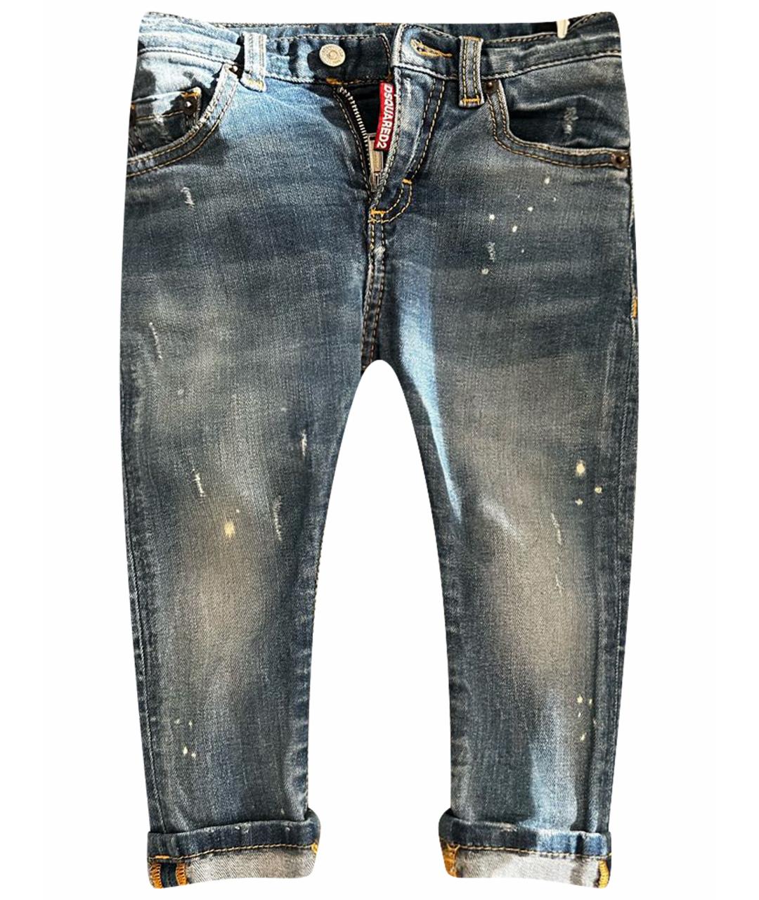 DSQUARED2 Синие деним детские джинсы, фото 1