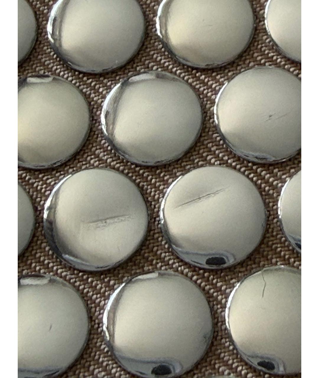 BURBERRY Бежевый шелковый шарф, фото 5