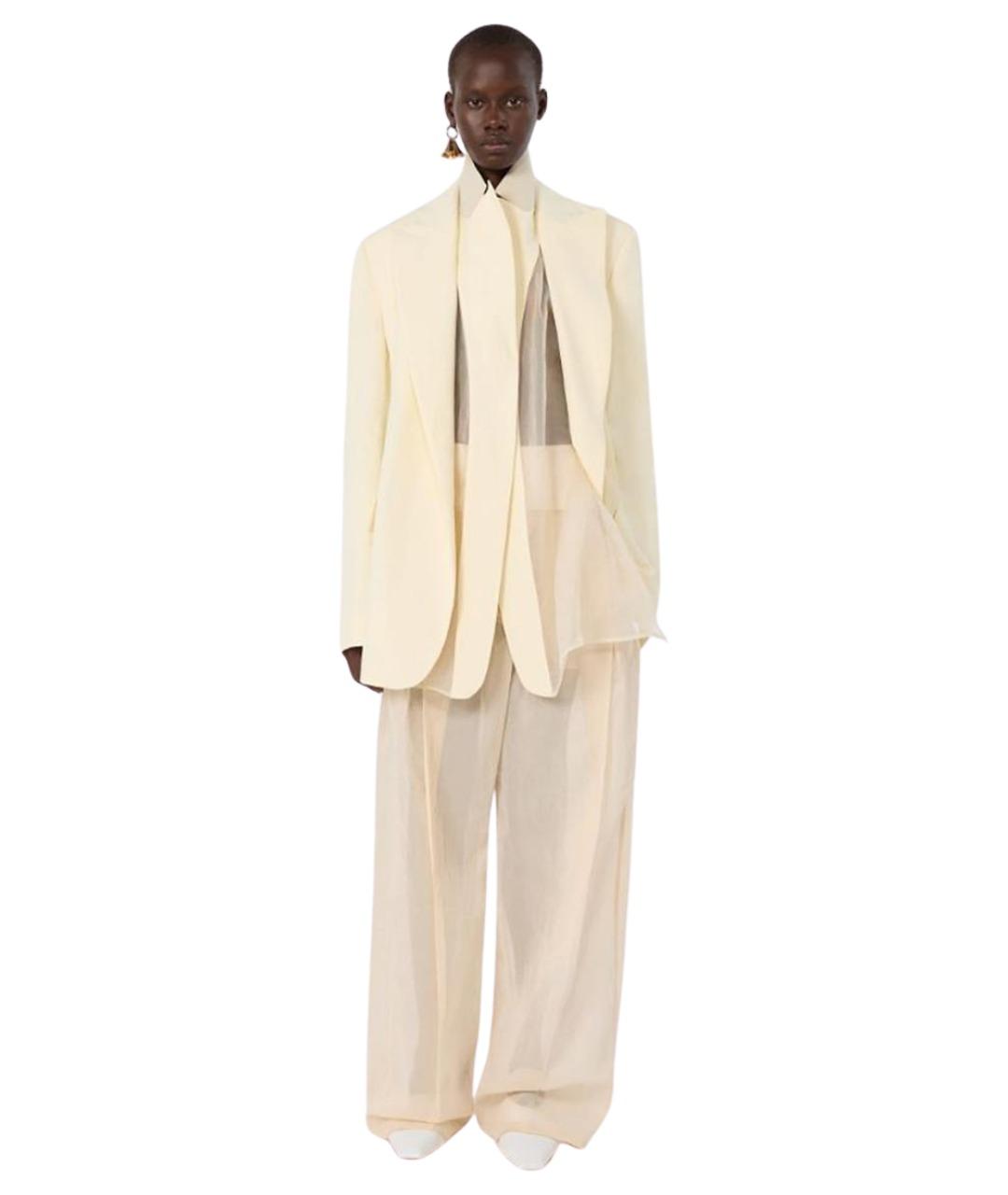 SPORTMAX Желтый жакет/пиджак, фото 2