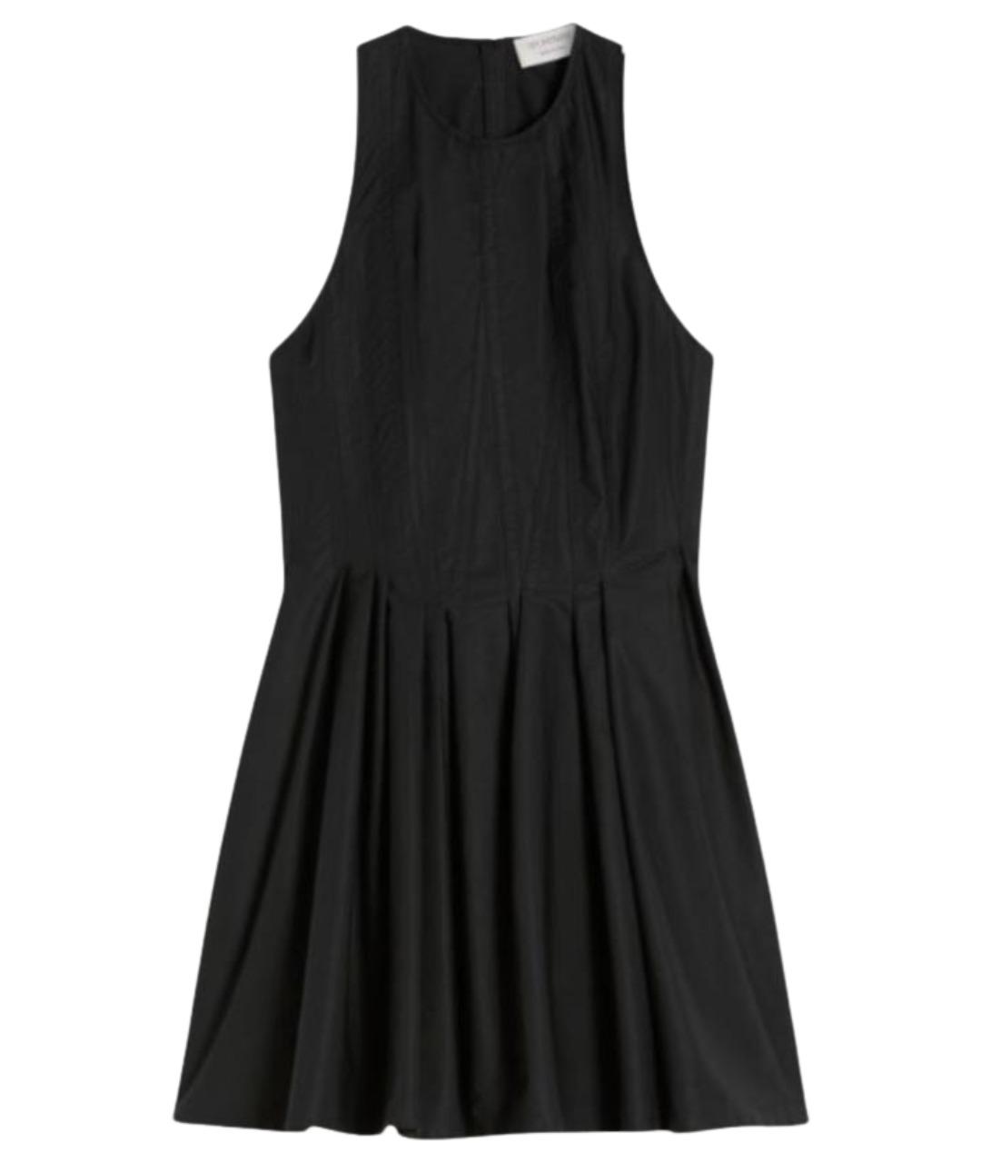 SPORTMAX Черное хлопковое повседневное платье, фото 1