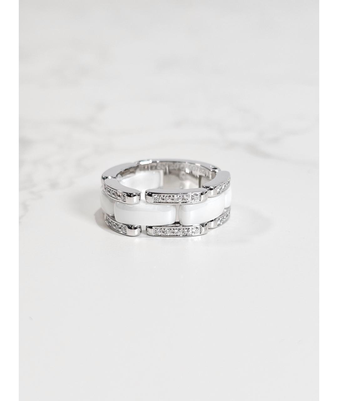 CHANEL Серебряное кольцо из белого золота, фото 3