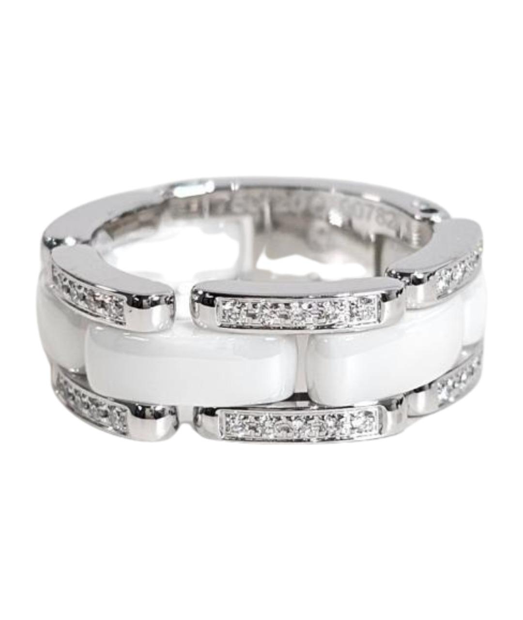 CHANEL Серебряное кольцо из белого золота, фото 1
