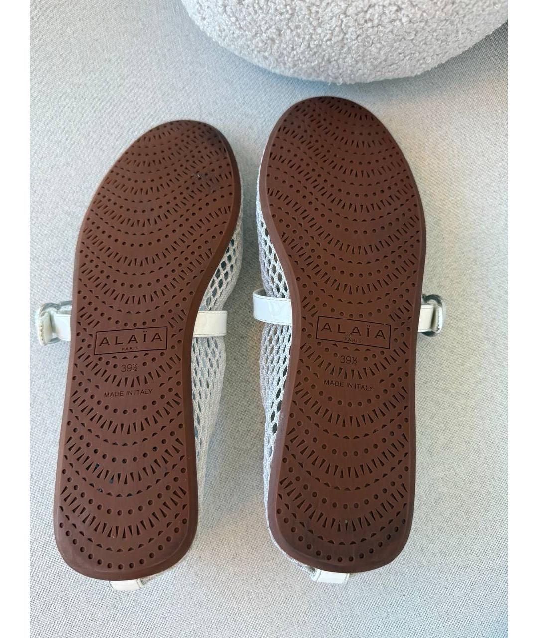 ALAIA Белые балетки, фото 7