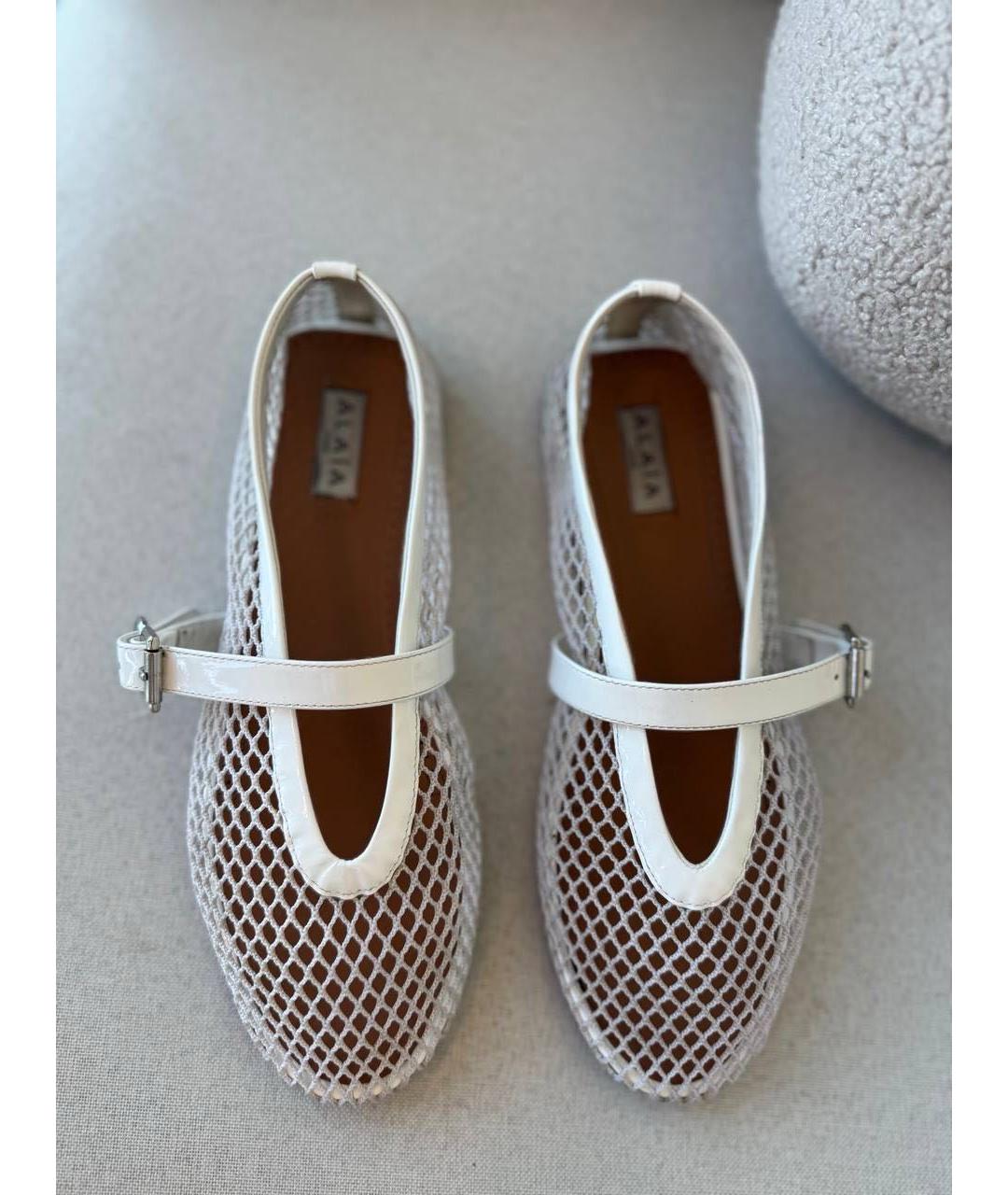 ALAIA Белые балетки, фото 3