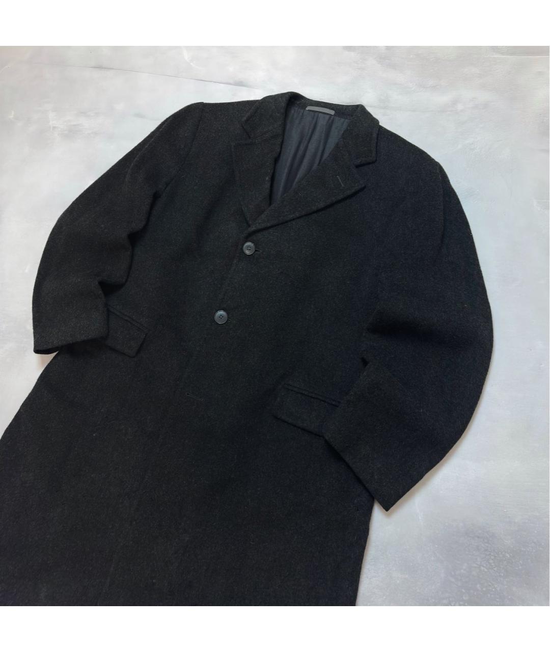 ERMENEGILDO ZEGNA XXX Серое шерстяное пальто, фото 2