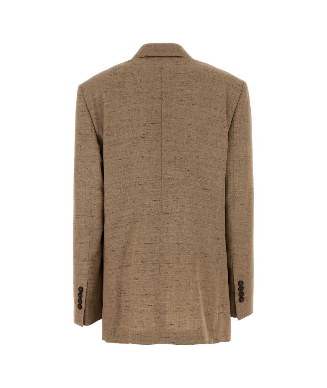 DOLCE&GABBANA Бежевый вискозный жакет/пиджак, фото 2
