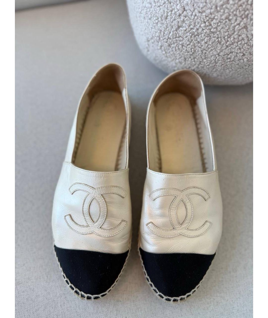 CHANEL Белые эспадрильи, фото 3