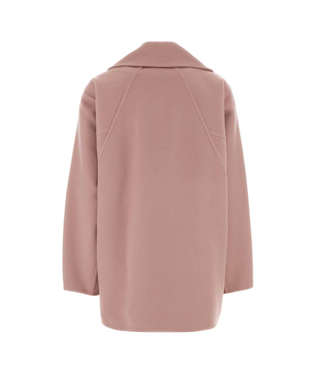 LOEWE Розовое шерстяное пальто, фото 2