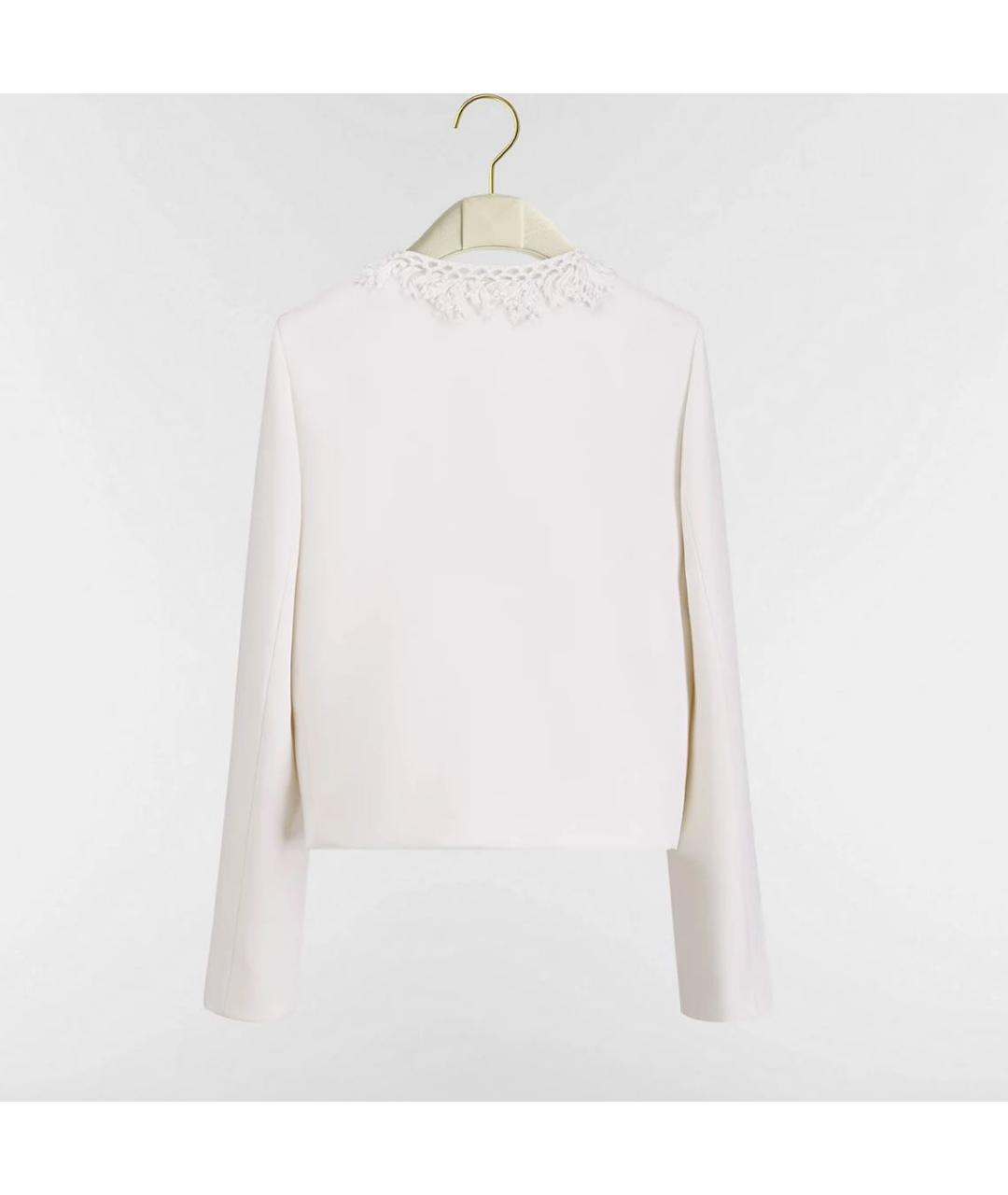 CHRISTIAN DIOR Белый жакет/пиджак, фото 4