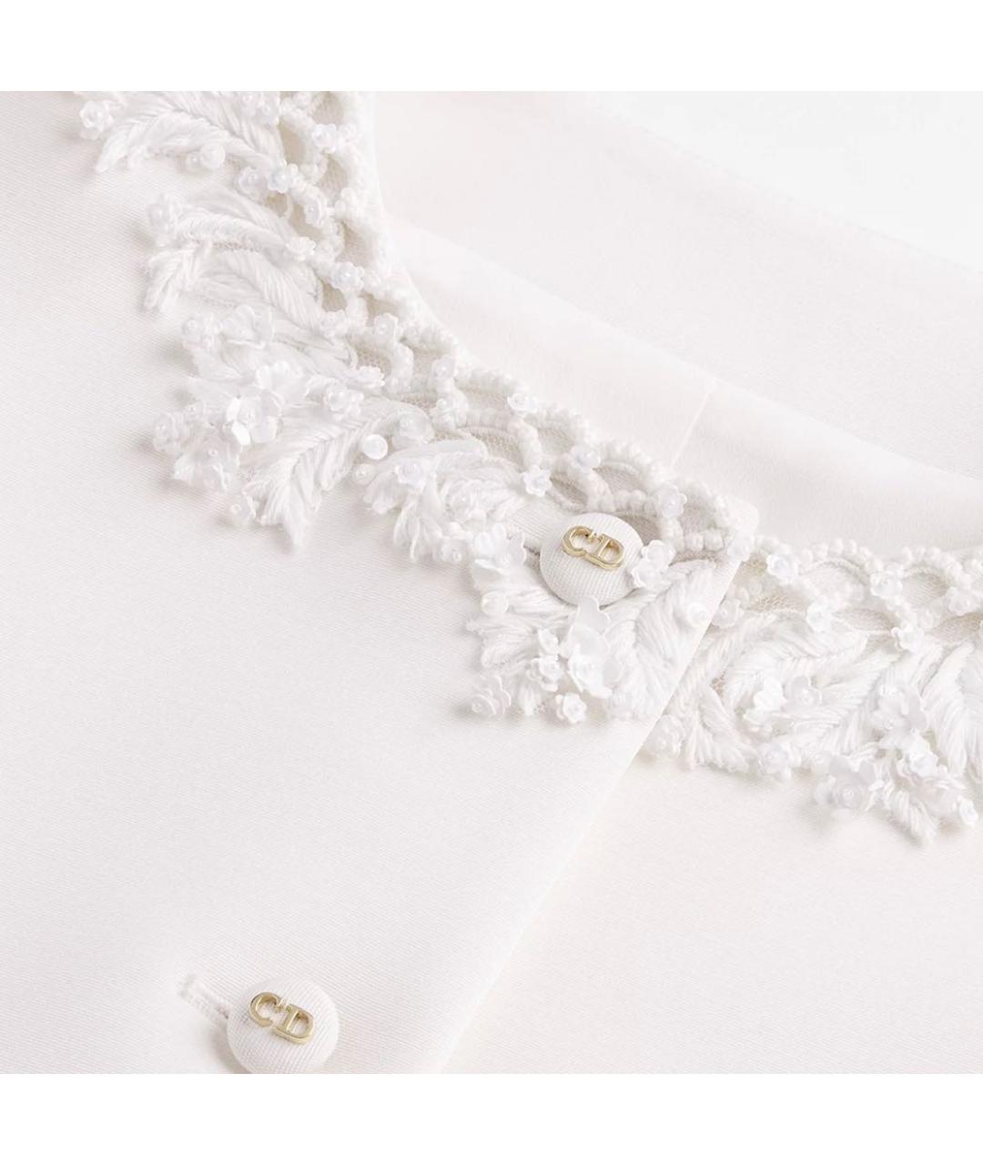 CHRISTIAN DIOR Белый жакет/пиджак, фото 3