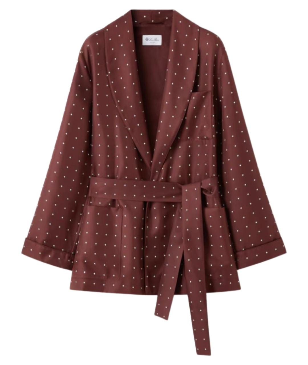 LORO PIANA Бордовый халаты, фото 1