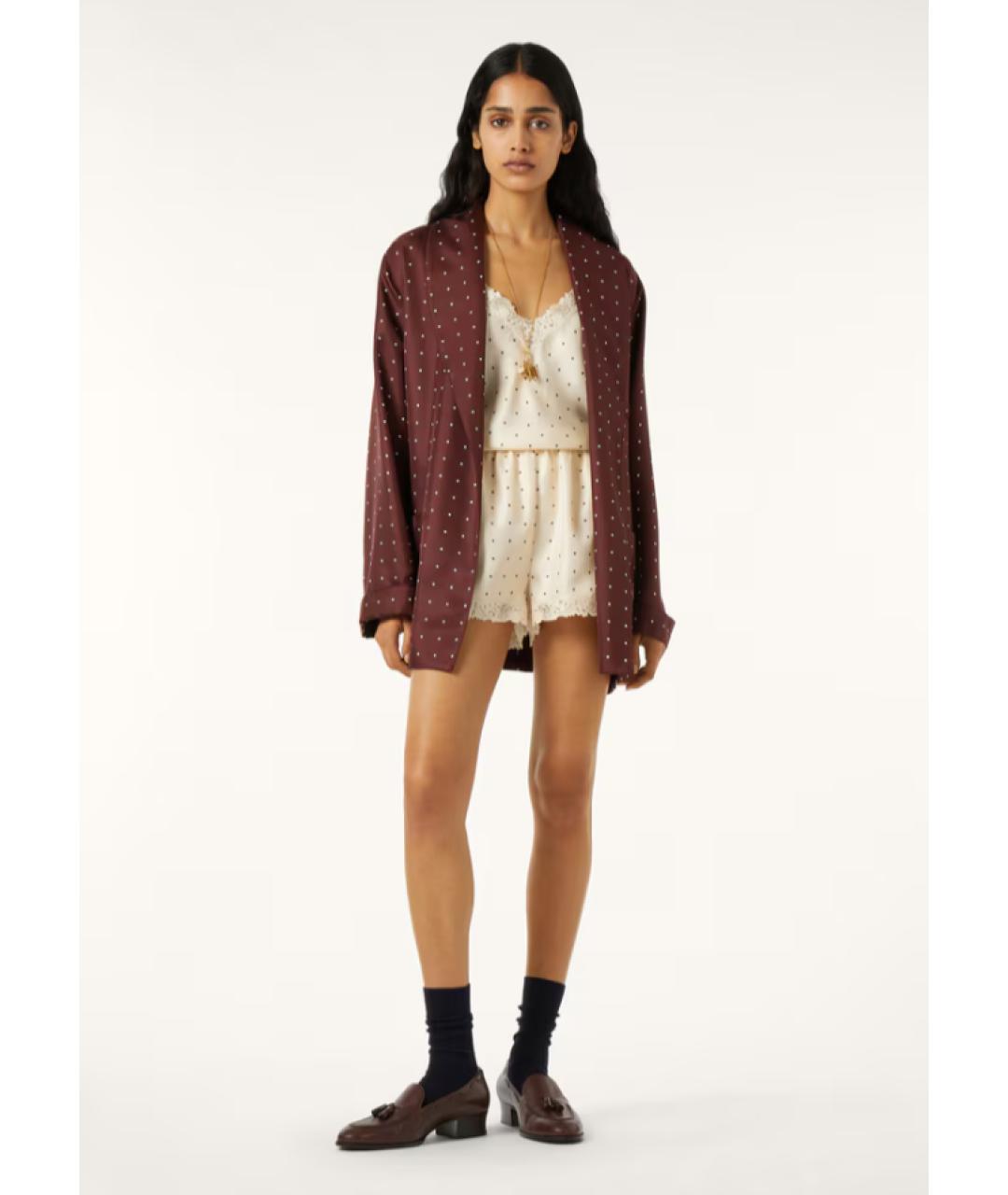 LORO PIANA Бордовый халаты, фото 5