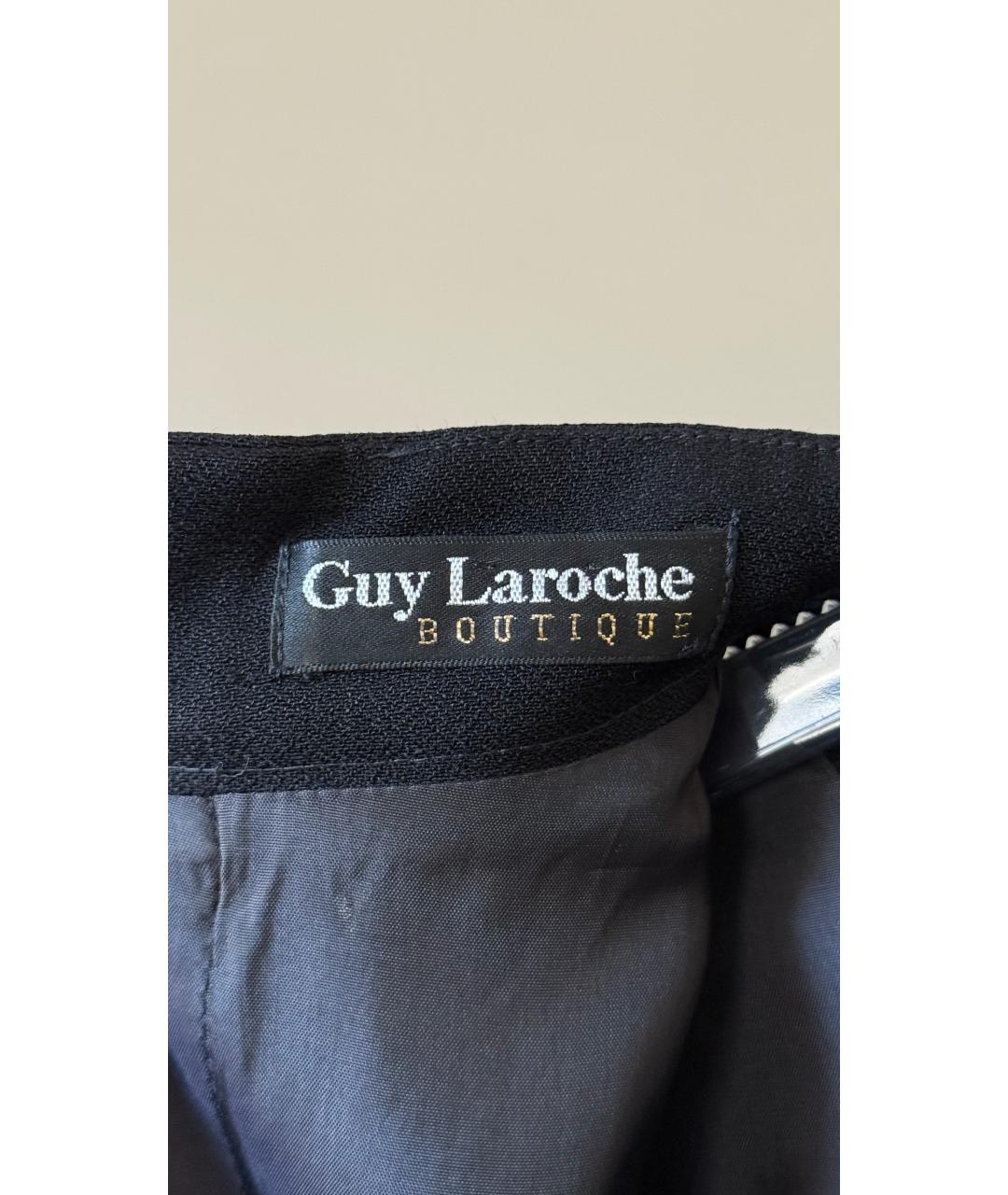 GUY LAROCHE Черное вечернее платье, фото 5