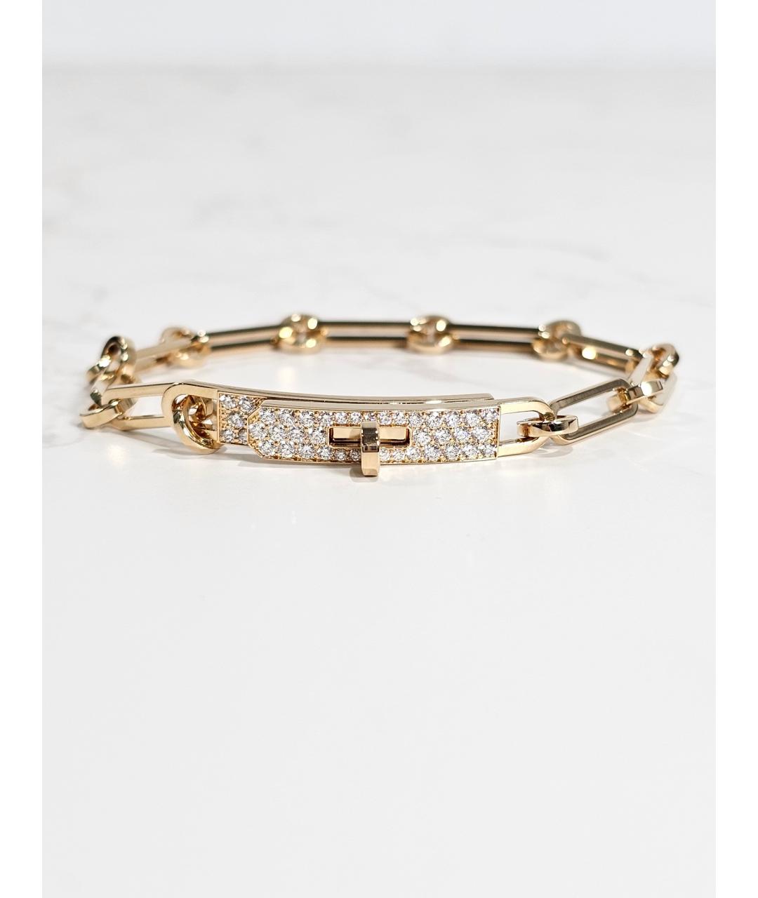 HERMES Золотой браслет из желтого золота, фото 3