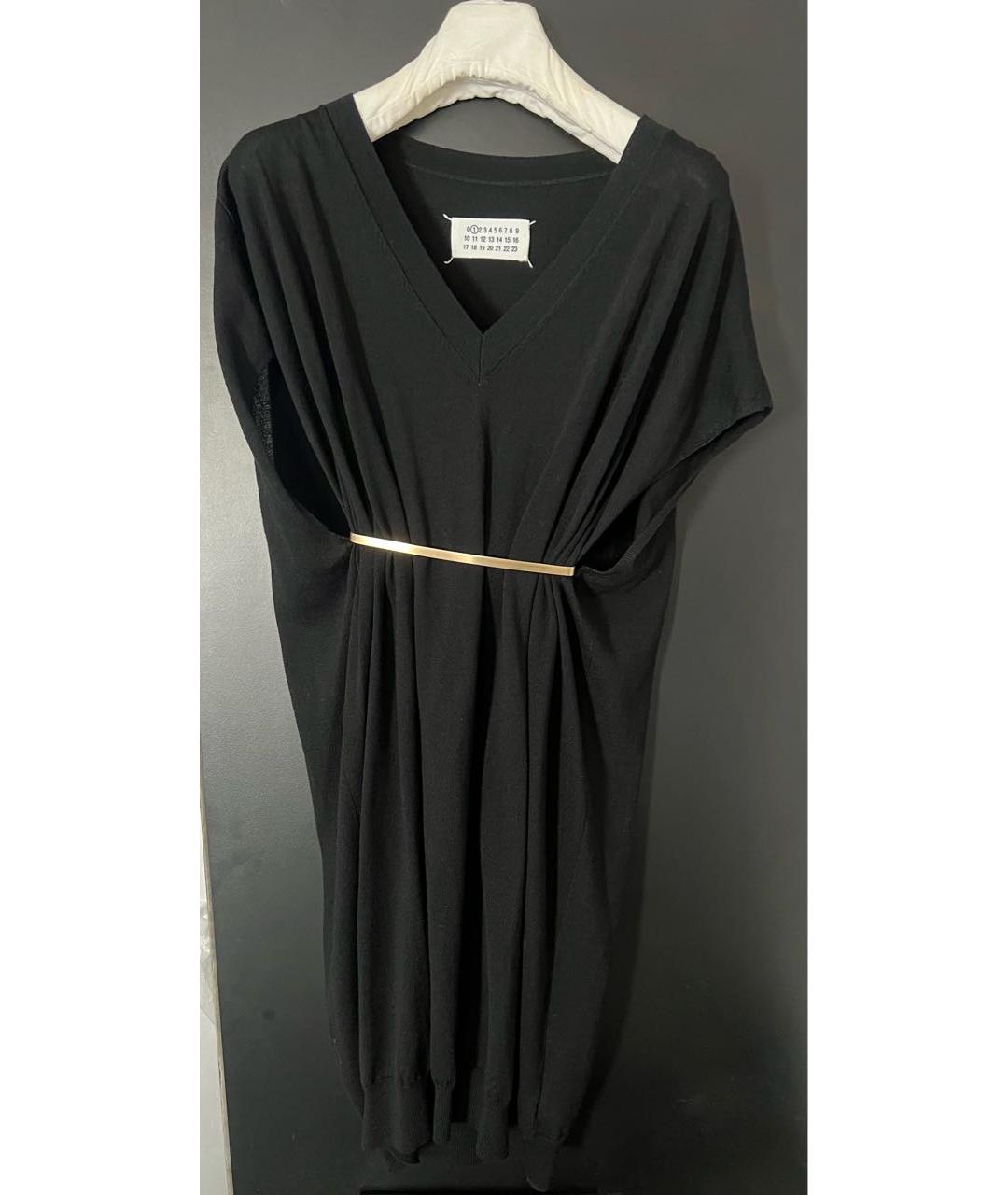 MAISON MARGIELA Черный шерстяной жилет, фото 8