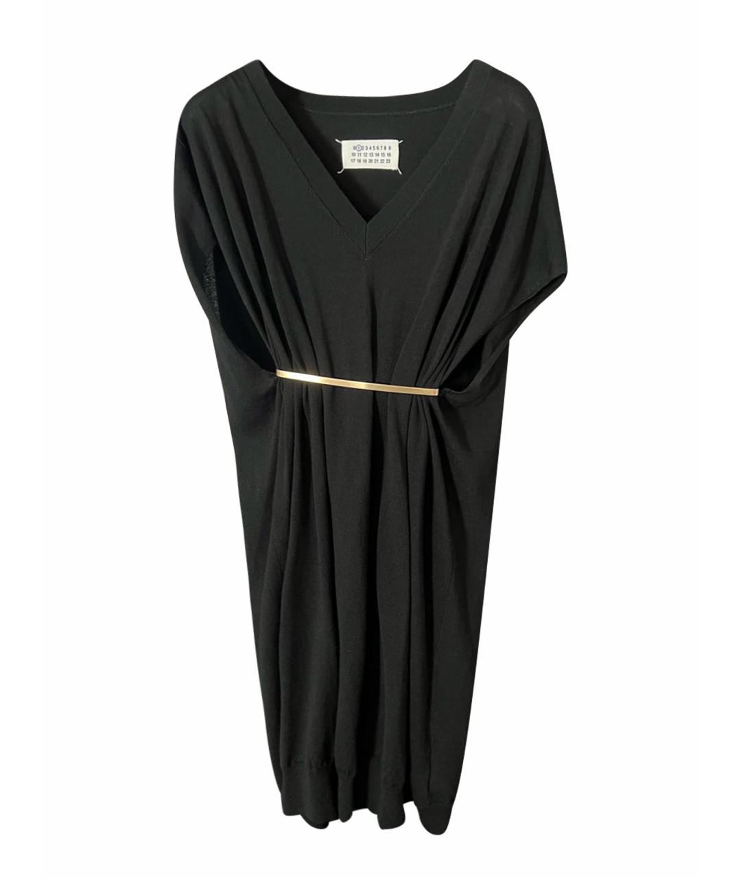 MAISON MARGIELA Черный шерстяной жилет, фото 1