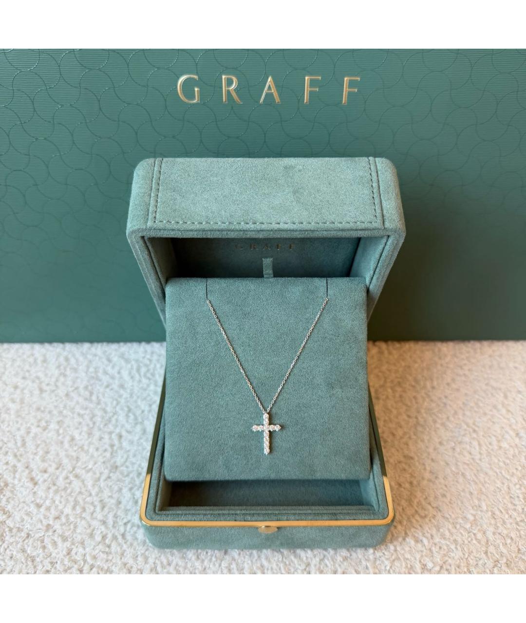 GRAFF Серебряная подвеска из белого золота, фото 2