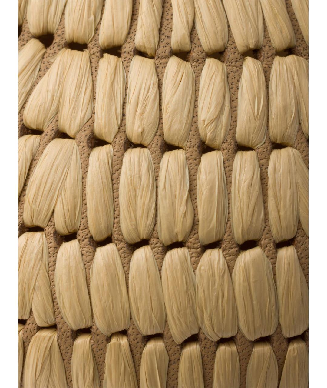 PRADA Бежевые кожаные балетки, фото 4