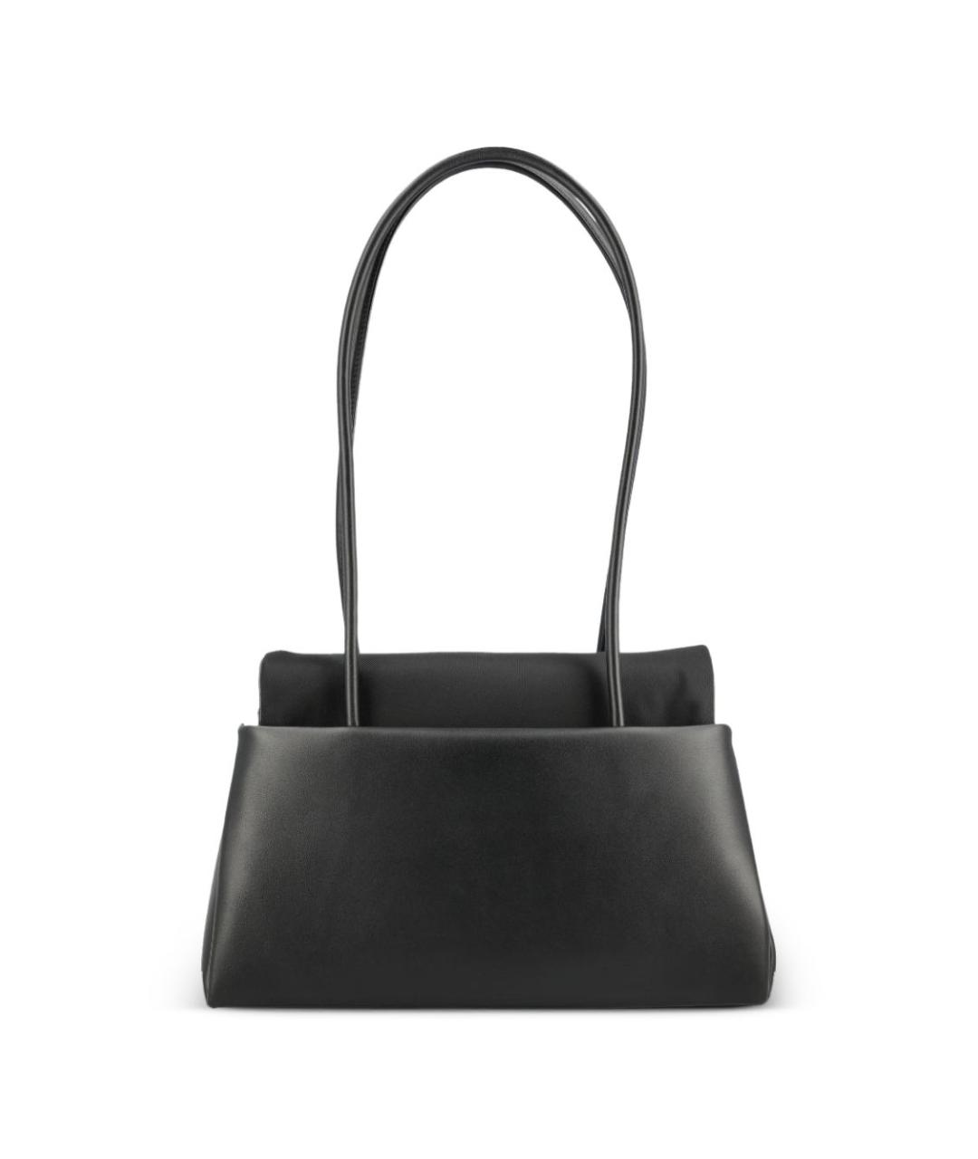 PRADA Черная кожаная сумка тоут, фото 5