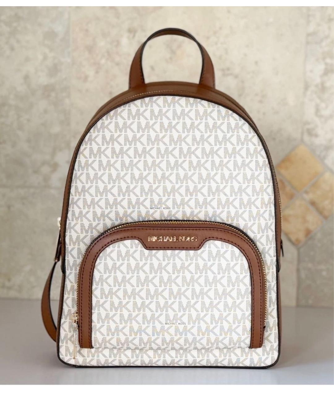 MICHAEL KORS Бежевый рюкзак, фото 5