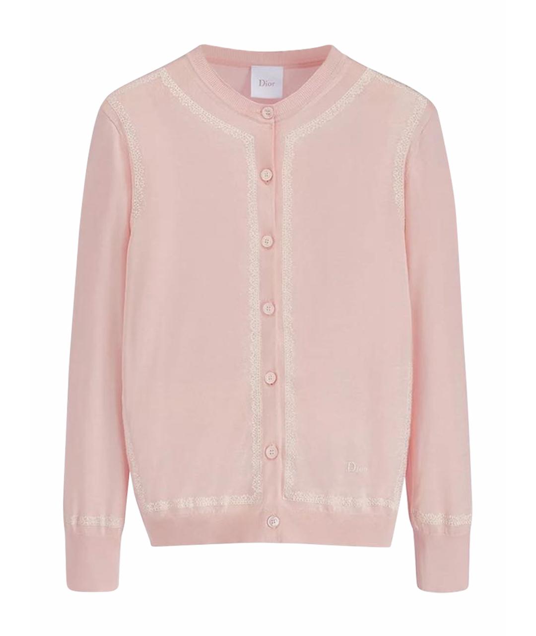 CHRISTIAN DIOR Розовый кардиган, фото 1