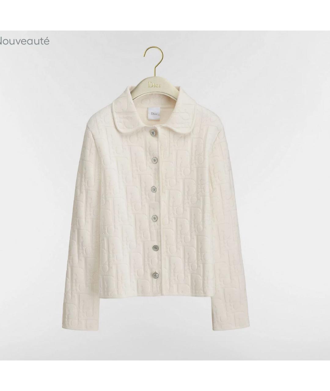 CHRISTIAN DIOR Белый жакет/пиджак, фото 5
